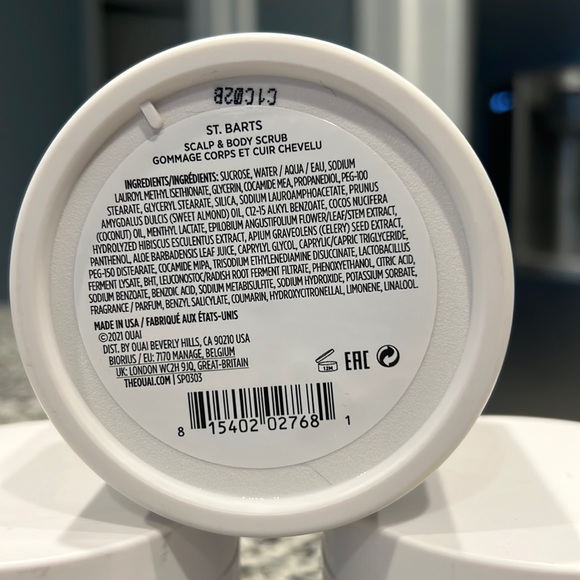 OUAI St.Bart Scalp and Body Scrub  * HIGHLY ADDICTIVE * BRAND NEW * Full Size - Picture 5 of 7